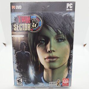 2 for 15$ Twin Sector (PC DVD Game, 2009) New And Sealed With Slipcover